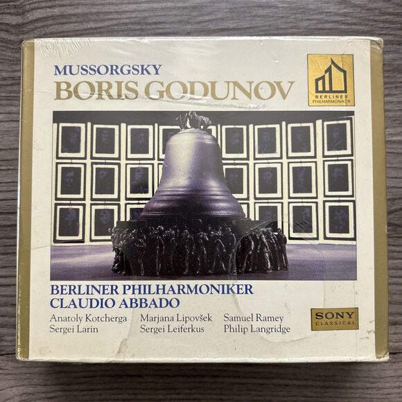 Mussorgsky Boris Godunov CD Box Set Berliner Philharmonic 3 Discs Factory Sealed - Picture 1 of 7